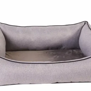LEBON Hundebett Noah PLUS 100 x 70 x 30 cm grau Finale Aktion
